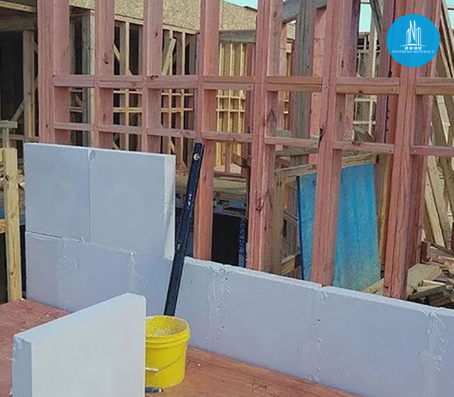 AAC ALC Panel Applied on Timber Structure