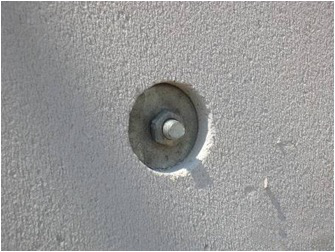 Repair the bolt holes