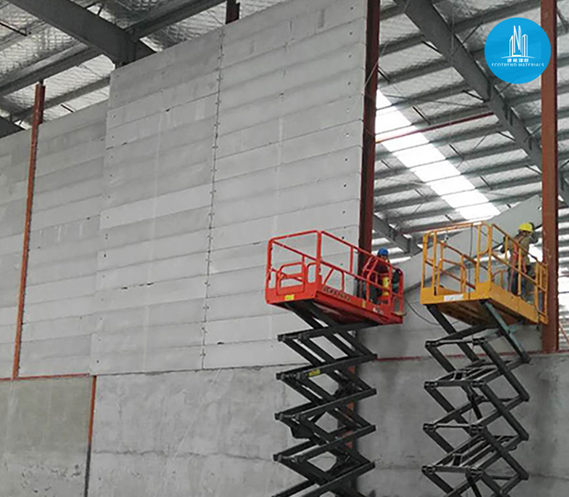 AAC ALC Panel Applied on Steel Structure-4