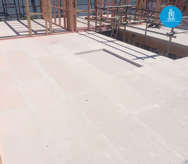 AAC ALC Panel Applied on Wood Structure