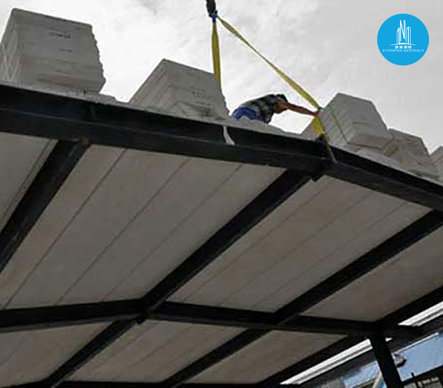 AAC ALC Panel Applied on Steel Structure-5