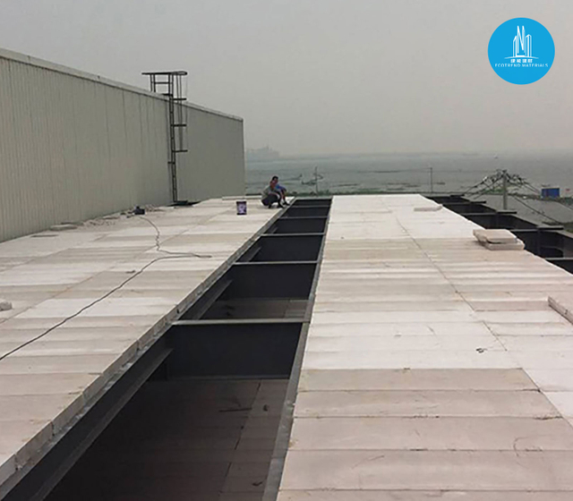 AAC ALC Panel Applied on Steel Structure-8