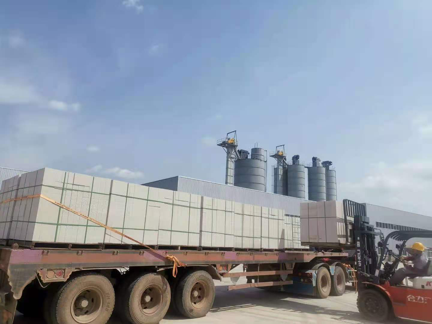 The first load of block was successfully delivered to customer